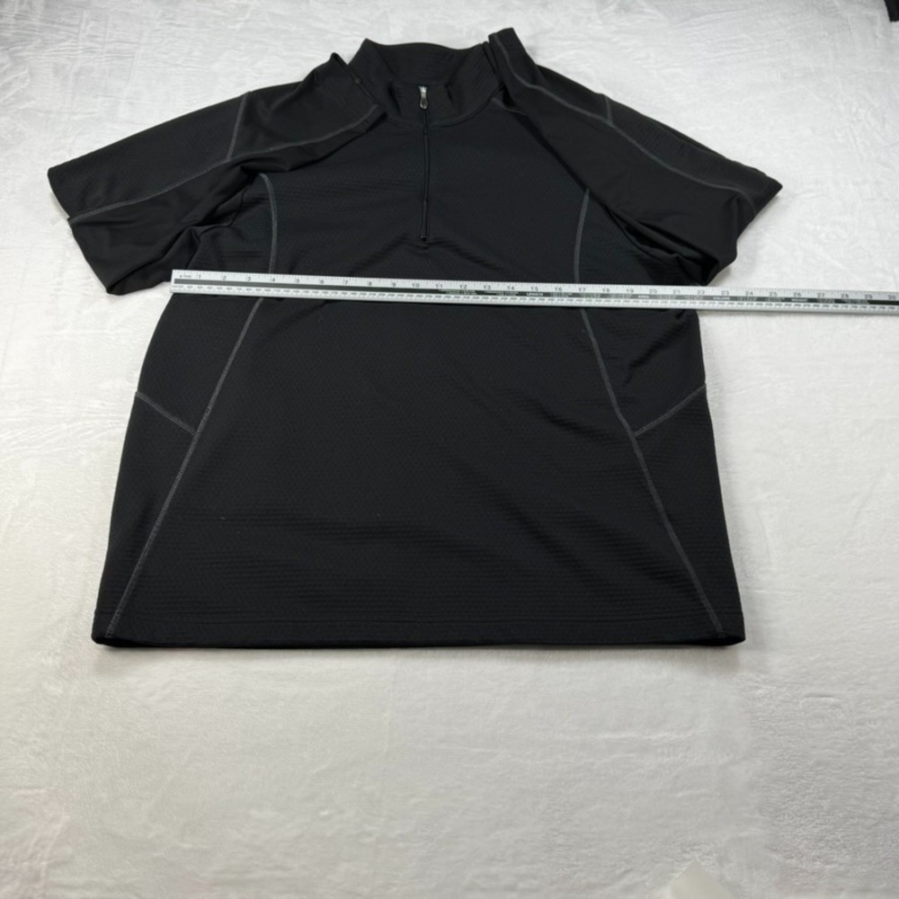 NIke Golf - Therma 1/4 Zip Pullover Sweater - Men's L - Black Golf Performance - Picture 6 of 7